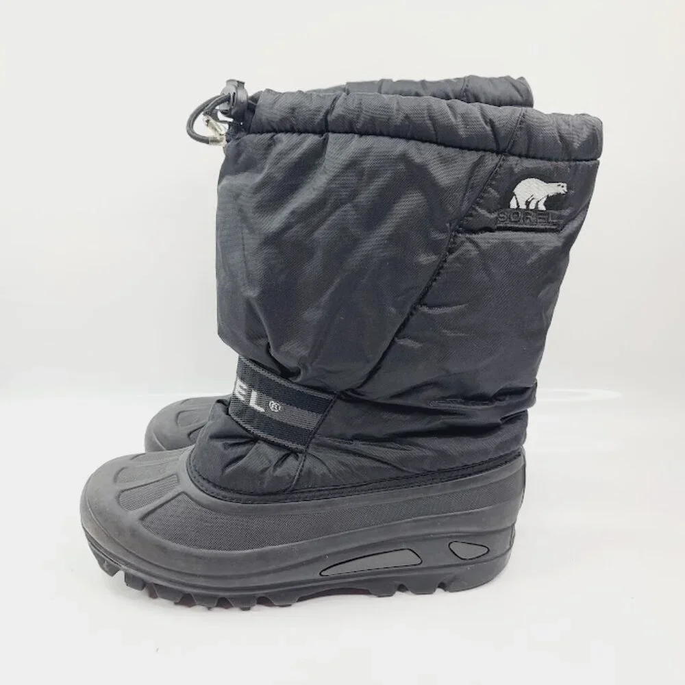 Sorel‎ Women's Black Insulated NY1526-011 Classic Ankle Winter Snow Boot Size 7